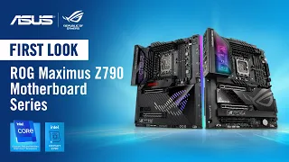 First Look Z790 ROG MAXIMUS EXTREME & HERO motherboards for Intel 13th Gen Series CPUs