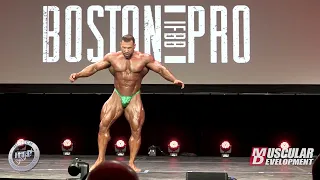 Steve Kuclo 3rd Place 2022 Boston Pro Show Posing Routine