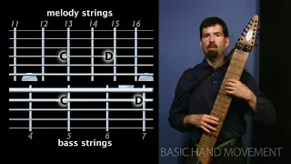 "Basic Free Hands Technique" Lesson 1 - Chapman Stick Video