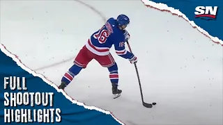 Vegas Golden Knights at New York Rangers | FULL Shootout Highlights