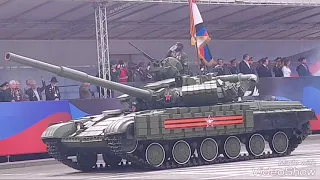 9 мая 2018 Парад Победы в Донецке - Выезд военной техники армии ДНР