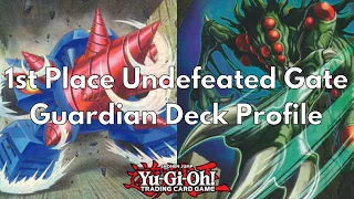 1st Place Undefeated 4-0 Box Tournament Gate Guardian Deck Profile May 2023