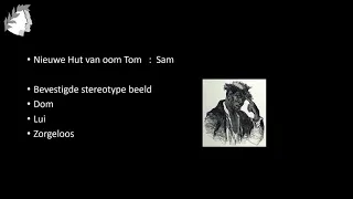 les 8 Vervolg Negerhut van Oom Tom. Kleurlingen, Stereotypen, Minstrelshow, Blackface, Zwarte Piet