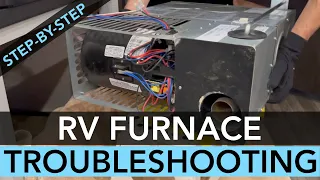 RV Furnace Troubleshooting & Sail Switch Replacement