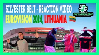 REACTION VIDEO - Eurovizija LT WINNER -  SILVESTER BELT | EUROVISION 2024 LITHUANIA