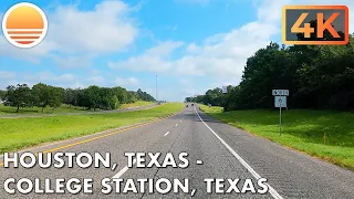 Houston, Texas to College Station, Texas!  Drive with me on a Texas highway!