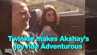 Twinkle makes Akshay’s every ride Adventurous