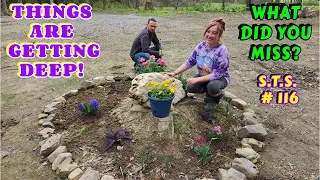 GETTING DOWN AND DIRTY | work, couple builds tiny house, homesteading, off-grid rv life, rv living |