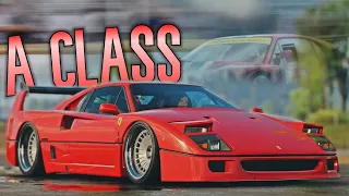 THE NEW FASTEST A CLASS CAR IN NEED FOR SPEED UNBOUND! FERRARI F40 GOD TUNE! (A TIER BUILD GUIDE)