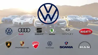 Todas las Marcas que controla Volkswagen