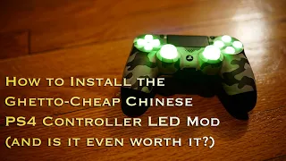 Ghetto Cheap PS4 Controller LED Mod from China - Playstation 4