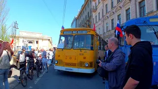 Ретро парад автомобилей. Санкт Петербург 2024.Фото ч1.