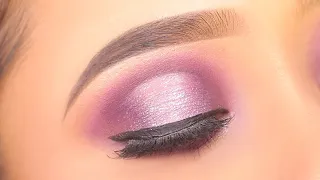 Mauve Pink Halo Eye Makeup tutorial || Step by step Halo Eye Tutorials || Shilpa