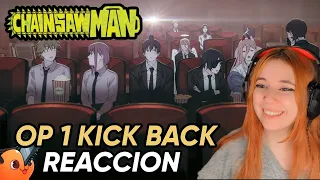 REACCIONO al OPENING 1 de CHAINSAW MAN: KICK BACK 🎵⛓