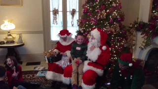 Jack with Santa 2016