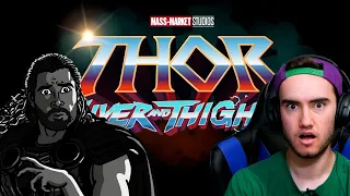 Toon Sandwich Thor Love and Thunder Trailer Spoof Reaction