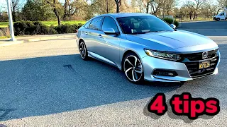 2018-2021 Honda Accord easy tips & tricks you should know