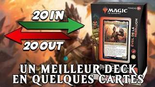 20 IN/20 OUT : 20 cartes pour améliorer Éveil de la rébellion ! [Commander / Magic the Gathering]