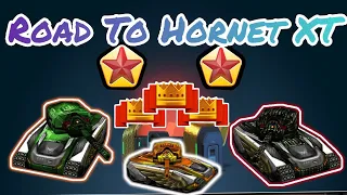 Road To  Hornet XT Challange / 5 Different Accounts - Tanki Online