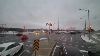 OcTranspo Bus Route 62 (Complete,  2x timelapse)