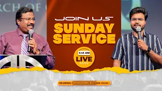 🔴 Sunday Service With Ps.Israel Ponnappah | Church of Glory | 25 - FEBRUARY - 2024