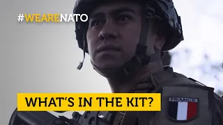 What’s in the kit of a 🇫🇷 French mechanised infantry soldier?