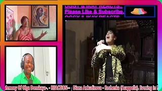 DIANA ANKUDINOVA Performed _ Rechenka - (Acappella)Evening In Memory Of Olga Donskaya #reactionvideo