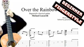 Over the Rainbow TAB - fingerstyle classical guitar tabs (PDF + Guitar Pro)