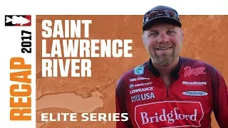 Luke Clausen's 2017 Elite Series Saint Lawrence River Recap