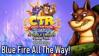 CTR NF Online Blue Fire All The Way! Challenge