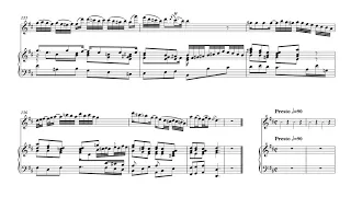 Bach Flute Sonata BWV 1030 accompaniment