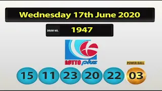 NLCB Lotto Plus Online Draw Wednesday 17th June 2020