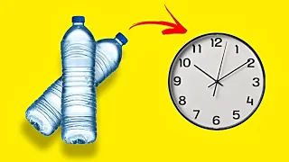 How to make a clock with plastic bottles !!! ■ DIY