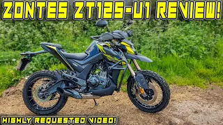 Zontes ZT 125-U1 Motorcycle Review!