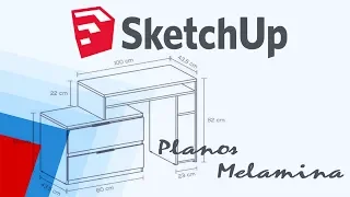 Diseño de Escritorio | Sketchup | Escritorios Juveniles