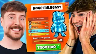 MR.BEAST CONTRÔLE MA VIE SUR STUMBLE GUYS !! (Il est fou)