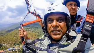 MY FIRST EVER PARAGLIDING EXPERIENCE 😮😍  #vlog11 #dailyvlog #ashishvidyarthi #paragliding  #himachal