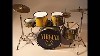 Cover Drum Desk : Nirvana Smells Like Teen Spirit 1991 ( live Reading 1992 )