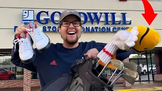 We Thrifted These Golf Clubs For $39 & I'M SHOCKED!!!