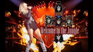 Carrie Underwood (Welcome to the jungle) (cover) Multi-Cam-Video Live 2022