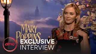 MARY POPPINS RETURNS Interviews (Emily Blunt, Lin-Manuel Miranda) | AMC Theatres (2018)