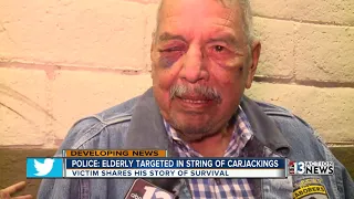 Las Vegas police: Elderly targeted in string of carjackings