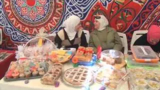 Circassian Mother's Day Bazar  in Amman.wmv