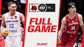 Mongolia 🇲🇳 vs Japan 🇯🇵 | Men Full Game | FIBA #3x3UOQT 2 2024