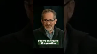 Best Interview Question Ever - Steven Spielberg Thank you for that #shorts