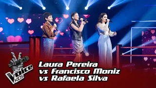 Rafaela Silva VS Francisco Moniz VS Laura Pereira | Batalha | The Voice Kids
