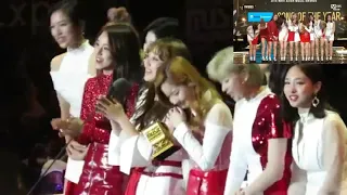 Reaction TWICE When Win Song Of The Year MAMA 2016