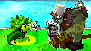 Gigargantua Vs Machine Gun Shooter - Plants vs Zombies Hybrid really fun gameplay | PVZ HARDEST MOD