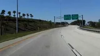 Jacksonville Turbine Interchange westbound/southbound