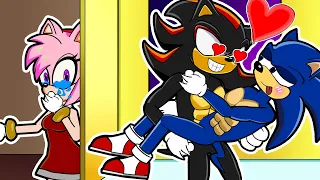 Oh no! Sonic Love Shadow - Why do you like this ??? Sad story cartoon | Sonic the Hedgehog Animation